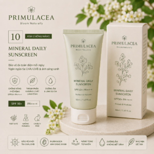 Primulacea Mineral Daily Sunscreen SPF50+ PA+